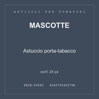 Mascotte Astuccio porta-tabacco — conf. 24 pz