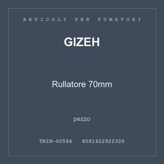 Gizeh Rullatore 70mm — conf. 2 pz
