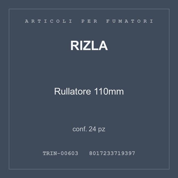 Rizla Rullatore 110mm — conf. 12 pz