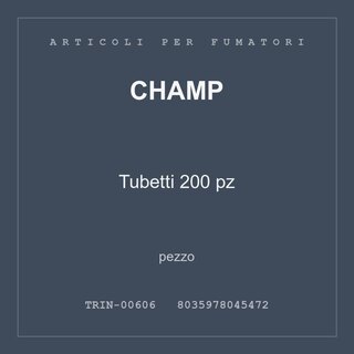 Champ Tubetti 200 pz — pezzo