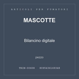 Mascotte Bilancino digitale — conf. 2 pz