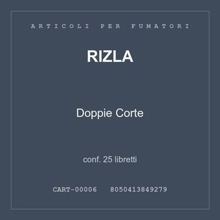 RIZLA BLUE CARTINA SOTTILE