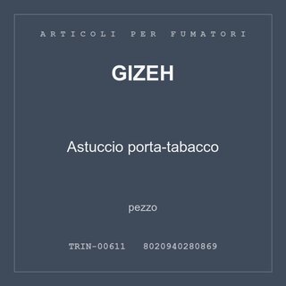 Gizeh Astuccio porta-tabacco — conf. 3 pz