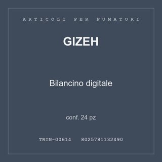 Gizeh Bilancino digitale — conf. 24 pz