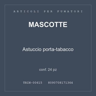 Mascotte Astuccio porta-tabacco — conf. 12 pz