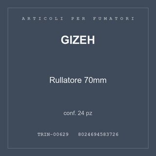 Gizeh Rullatore 70mm — conf. 50 pz