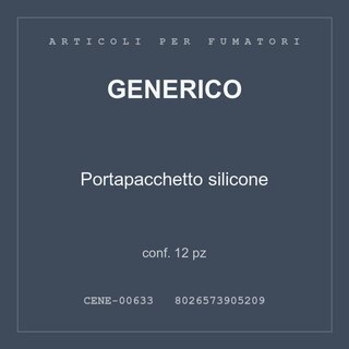 Generico Portapacchetto silicone — conf. 12 pz