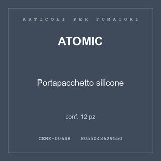 Atomic Portapacchetto silicone — conf. 12 pz