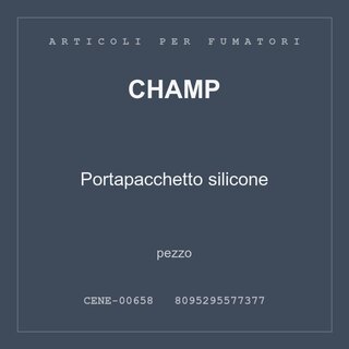 Champ Portapacchetto silicone — conf. 2 pz