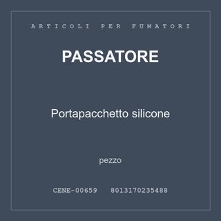 Passatore Portapacchetto silicone — conf. 2 pz