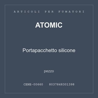 Atomic Portapacchetto silicone — conf. 2 pz