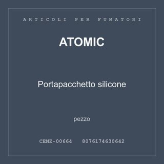 Atomic Portapacchetto silicone — conf. 3 pz