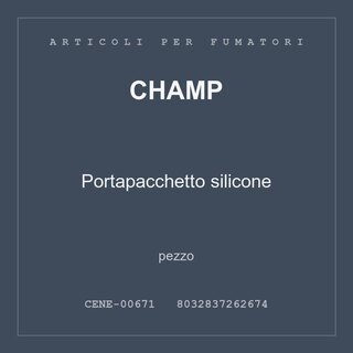 Champ Portapacchetto silicone — conf. 4 pz
