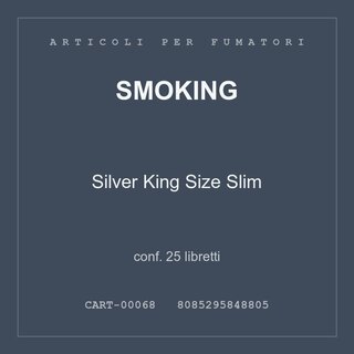 RIZLA CARTINA CORTA SILVER ITA.
