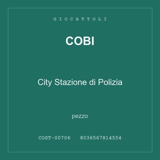 Cobi City Stazione di Polizia — pezzo
