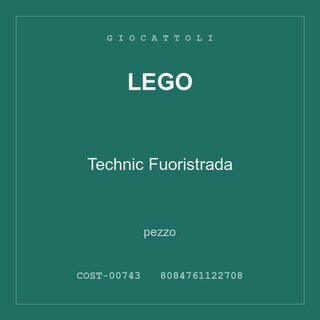 LEGO Technic Fuoristrada — conf. 3 pz