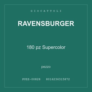Ravensburger 180 pz Supercolor — conf. 2 pz