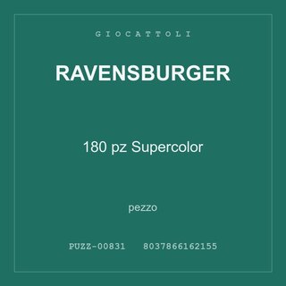 Ravensburger 180 pz Supercolor — conf. 3 pz