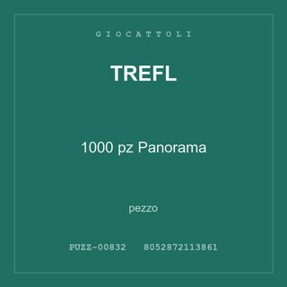 Trefl 1000 pz Panorama — pezzo