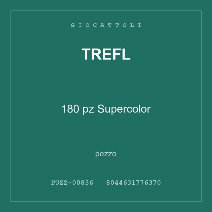 Trefl 180 pz Supercolor — conf. 2 pz