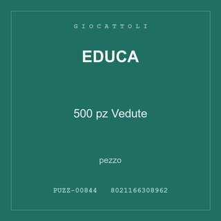 Educa 500 pz Vedute — conf. 2 pz