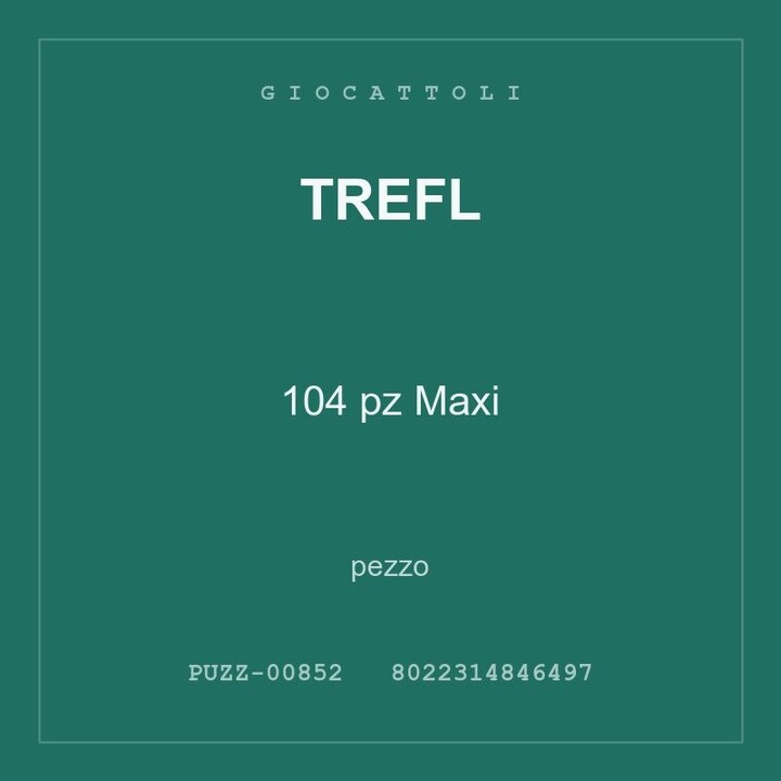 Trefl 104 pz Maxi — conf. 2 pz