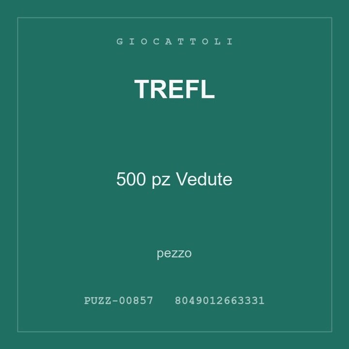 Trefl 500 pz Vedute — conf. 2 pz
