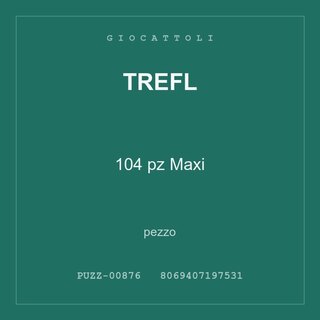 Trefl 104 pz Maxi — conf. 4 pz