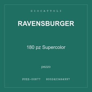 Ravensburger 180 pz Supercolor — conf. 8 pz
