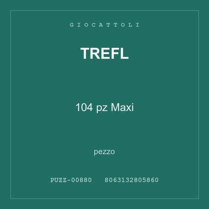Trefl 104 pz Maxi — conf. 6 pz