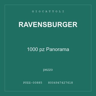 Ravensburger 1000 pz Panorama — conf. 3 pz