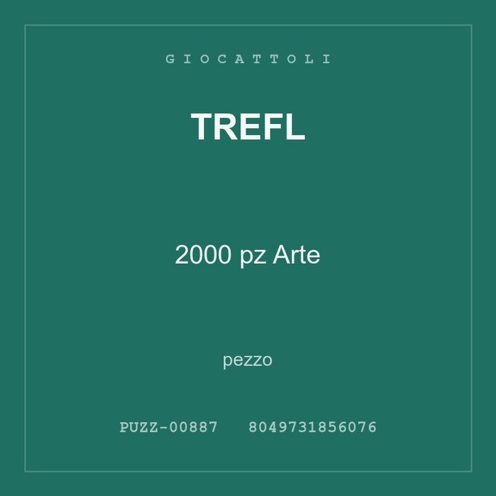 Trefl 2000 pz Arte — conf. 2 pz