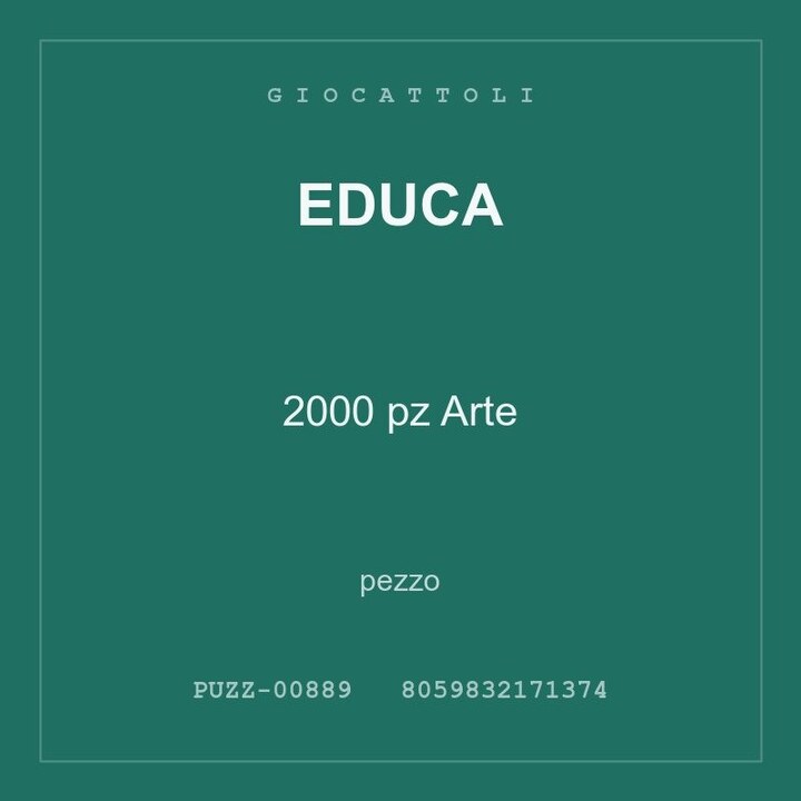 Educa 2000 pz Arte — conf. 2 pz