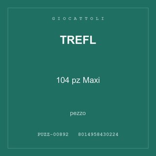 Trefl 104 pz Maxi — conf. 8 pz
