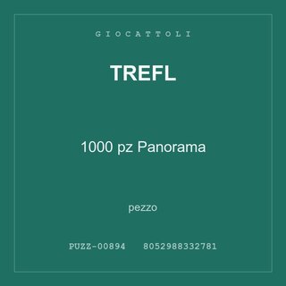 Trefl 1000 pz Panorama — conf. 4 pz