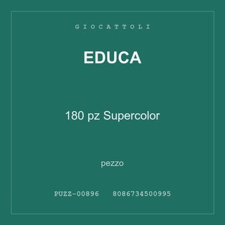 Educa 180 pz Supercolor — conf. 2 pz