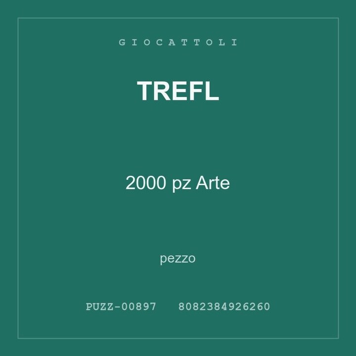 Trefl 2000 pz Arte — conf. 3 pz