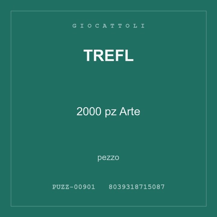 Trefl 2000 pz Arte — conf. 4 pz