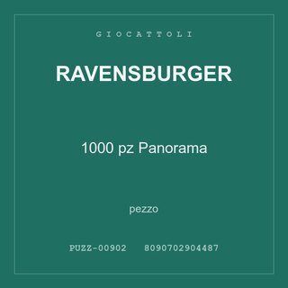 Ravensburger 1000 pz Panorama — conf. 6 pz