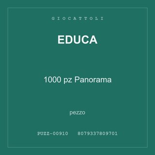 Educa 1000 pz Panorama — conf. 3 pz