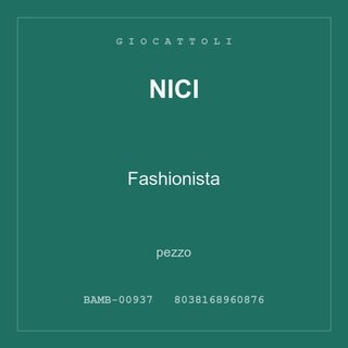 Nici Fashionista — conf. 2 pz