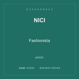 Nici Fashionista — conf. 3 pz