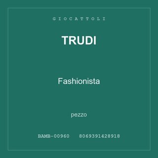 Trudi Fashionista — conf. 4 pz
