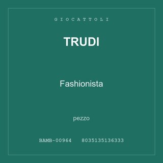 Trudi Fashionista — conf. 6 pz