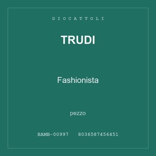 Trudi Fashionista — conf. 8 pz